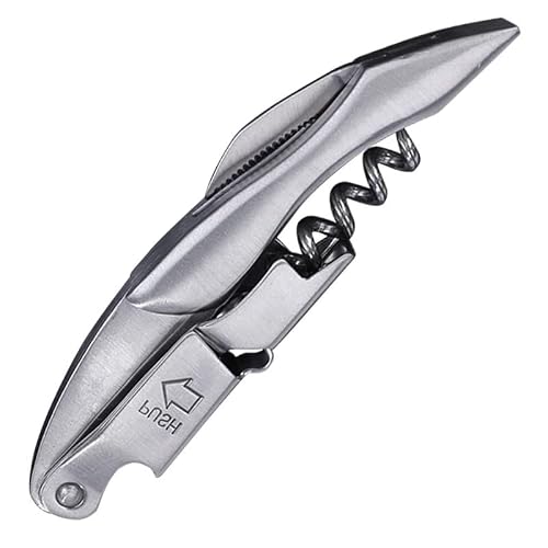 Wine Bottle Opener, Giforya Stainless Steel Corkscrew Wine Opener, Wine Key For Bartenders And Waiters, Servers, Wine Gifts #TOP2