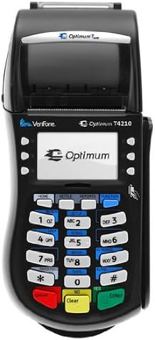 Hypercom T4210 Dial, Credit Card Terminal, Machine, 010332-358R, 24 Mb, Dial Communications, Includes Power Supply, Internal PIN Pad, PCI PED Approved, Integrated Thermal Printer, SCR or Smart Card Reader, EMV or Europay MasterCard Visa Chipped Card Acceptance