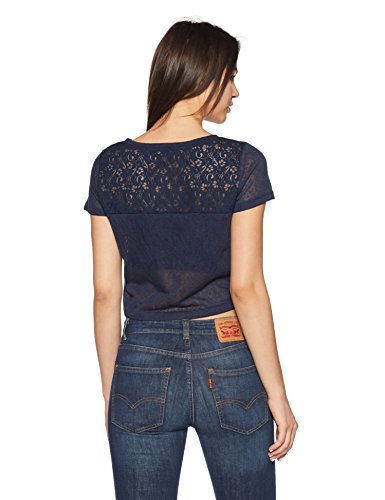 Image of ONLY Women's Solid Regular Fit T-Shirt