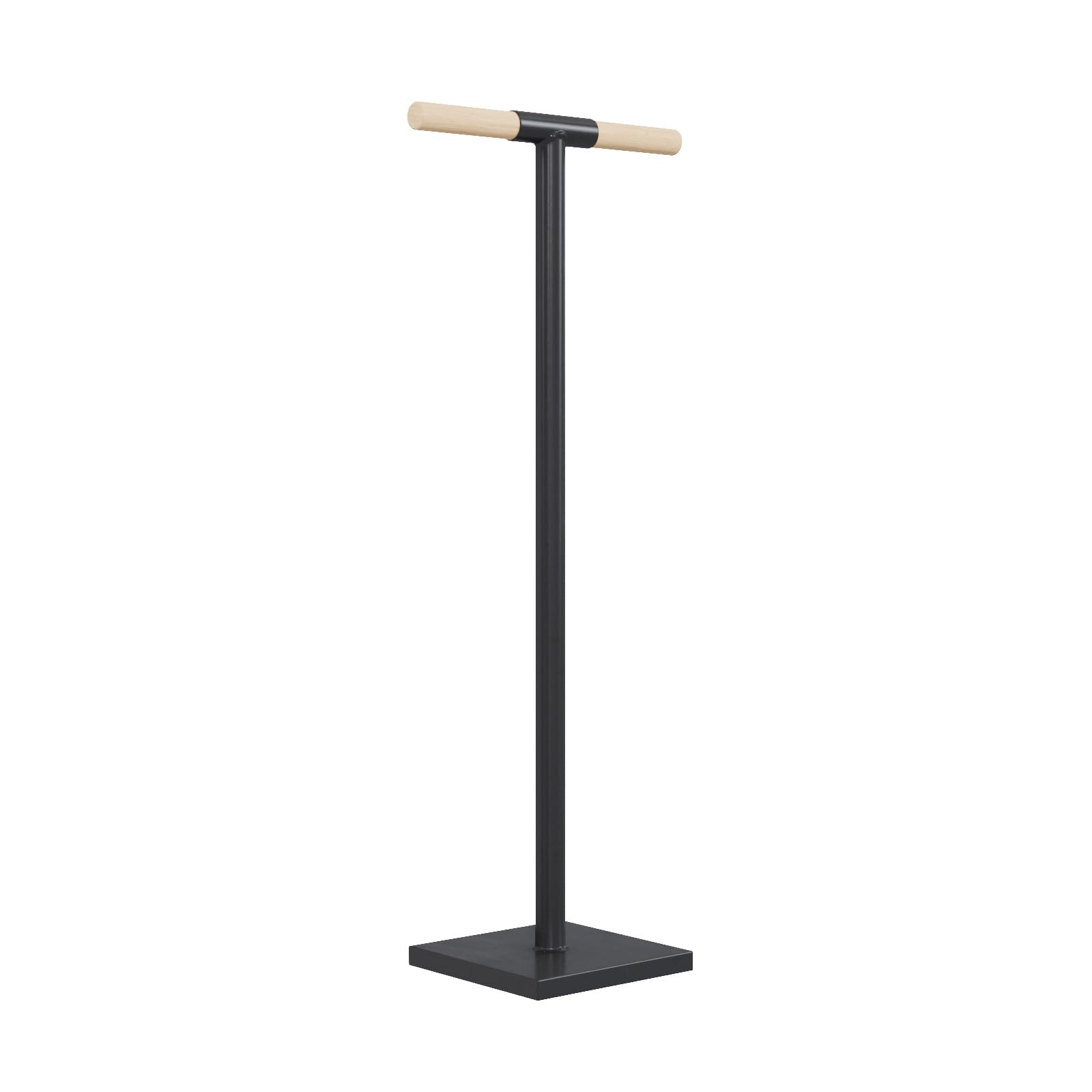 QLS Pilon à béton en acier 20 x 20 cm - Poids : 8 kg - Noir