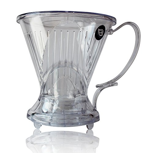 Clever Coffee Dripper by CoastLine | Large – 18 Ounces | Safe BPA Free Plastic | Reusable for Travel or Home Use | Perfect for Pour Over Coffee & Cold Brew | Hand Drip Brewer