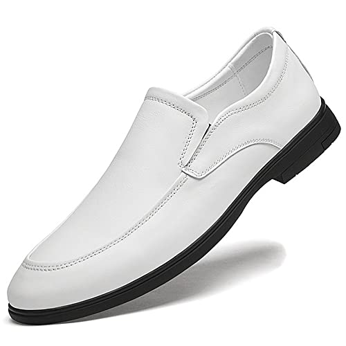 Mens Loafers Shoe Venetian Loafers Lightweight Simple Leather Comfortable Anti-Slip Lightweight Classic Prom Slip-ons2