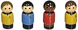 Bif Bang Pow! BBP16900AA1AMZ Star Trek: The Original Series Pin Mate Wooden Figures(Set 4)