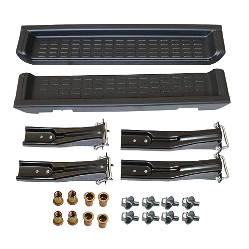 Par de estribos laterales para Jeep Wrangler 1997-2006