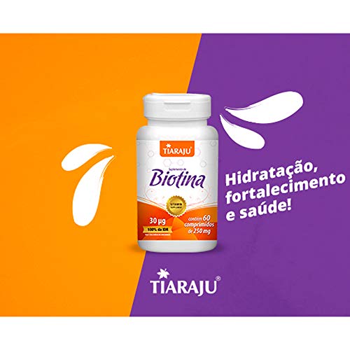 Biotina 45mcg - 3 unidades de 60 Comprimidos - Tiaraju