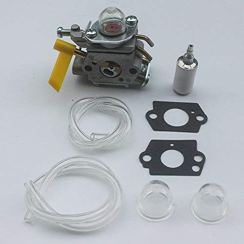 KIPA Carburetor kit for 25cc 26cc 30cc Homelite Ryobi Craftsman Poulan Brushcutter Blower String Trimmer # 308054013 308054012 308054004 308054008 Replace ZAMA C1U-H60 Carb