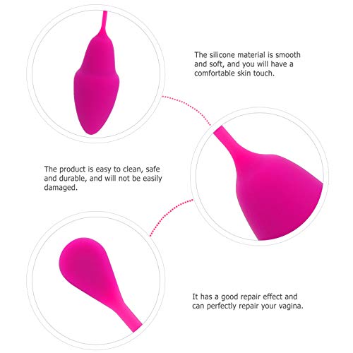 ExCEART 6 peças de exercício Kegel Pesos Bolas de Kegel pós-parto Reabilitação muscular Bola de enco