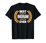 Best Ingram Ever with Five Stars Name Ingram T-Shirt