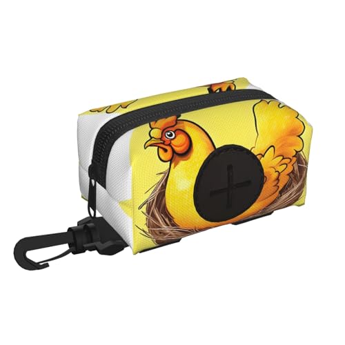 Bird's Nest Golden Chicken Pet travel garbage bag storage bag Essentials for hiking or camping in the countryside Ensure you have an enjoyable experience