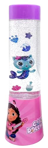 Joytoy Gabby's Dollhouse LED Glitter Lamp in Tube Packaging 4.5 x 4.5 x 15 cm, Multicoloured, Medium - Image 3
