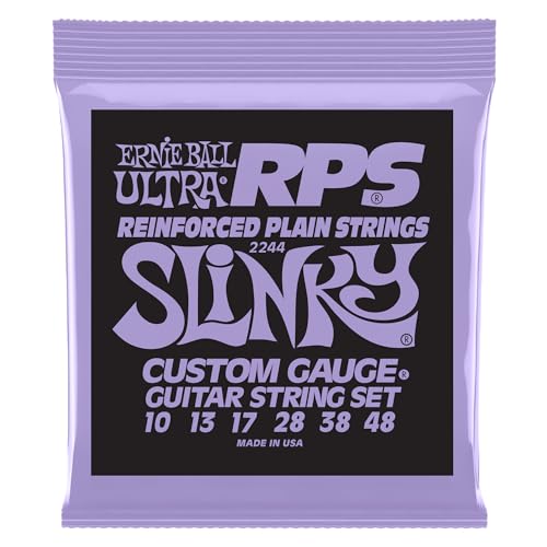 Ernie Ball Ultra Slinky RPS Nickel Wound Electric Guitar Strings 10-48 Gauge (P02244)