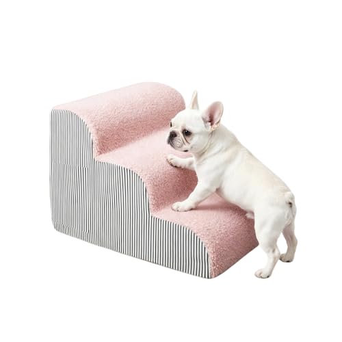 Escalones para perros para cama alta y acceso seguro al sofá del salón de casa 2
