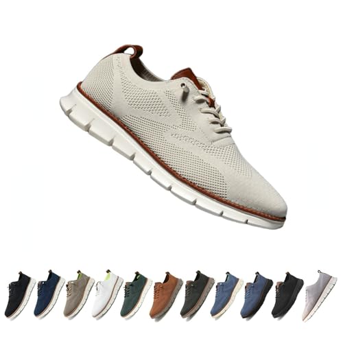 Comfofeet Ultra Comfortable Orthopedic Shoes with Arch Support and Wide Toe Fit, Mens Casual Fashion Walking Mesh Sneakers, Lightweight Soft Sole