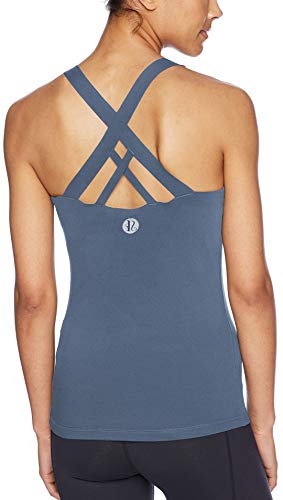 Image of RUNNING GIRL Sports Bras for Women,Padded Strappy Sports Bras Criss-Cross Back Medium Support Sports Bras with Removable Cups