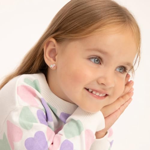 925 Sterling Silver Multicolor Enamel Unicorn Star Earrings for Little Girls and Preteens - Fun Enamel Earrings for Girls Birthday Party - Wonderful Unicorn Jewelry Gift2