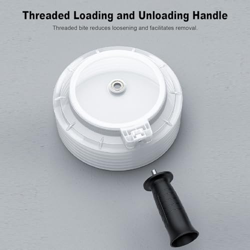 Uadme Drill Dust Bowl 160mm with Handle, Hole Saw Dust Collector Universal Transparent for Recessed Light Installation - Image 6