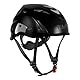 KASK Schutzhelm Superplasma HI VIZ - Arbeitsschutzhelm, Drehrad, Reflexstreifen, EN 397, Farbe:schwarz