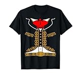 Mariachi Charro Mexican Costume For Cinco De Mayo Halloween T-Shirt