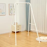 SELFLA Faltbarer Hängesessel Gestell, Tragbarer Gestell für Hängesessel, Robustes Hängematte Gestell für Indoor/Outdoor, Einfach zu Montieren (hängesessel Nicht im Lieferumfang enthalten) - Weiß