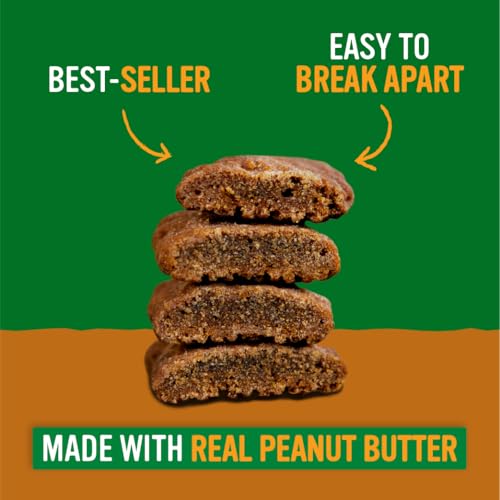 Blue Dog Bakery Natural Dog Treats, Softies, Peanut Butter Flavor, 16.2oz Bag, 1 Bag
