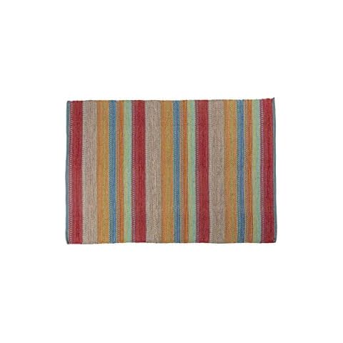 DMORA Cleveland Modern Kilim Rug, Multi-Colour and Various Sizes, Unique Cover