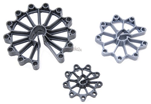 Preisvergleich Produktbild Abstandhalter 30mm Ringabstandhalter Universal Abstand Bewehrung 100 Stück