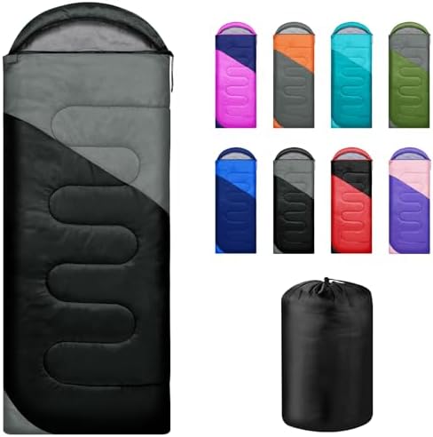 Sac de Couchage-Sac de Couchage Adulte Enfant pour 3-4 Saison