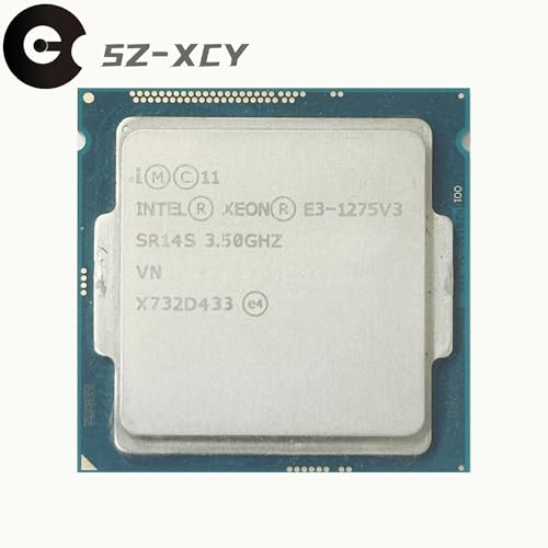 Processeur CPU E3-1275 v3 Quad-Core LGA 1150 pour calcul et informatique