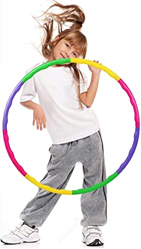 BEJOY-Toys-Exercise-Fitness-Ring-for-Hula-Hoop-Body-Building-Plastic-Children-Gymnastics-Toys-for-Playing-and-Pet-Training-for-KidsBoys-GirlsBest-Body-Fitness-Toys