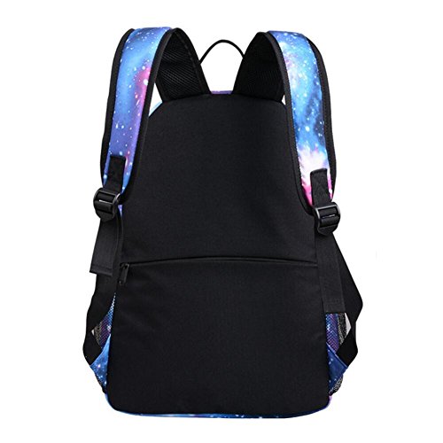 DKIIL NOIYB Schoolrugzak voor meisjes, grote capaciteit multi-pocket reizen rugzak tas nylon casual dagrugzak waterdichte laptop schooltas esthetische rugzak voor meisjes tieners, 02-zwart Geen