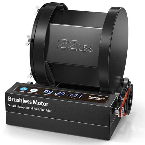 KomeStone 22LB Professional Rock Tumbler