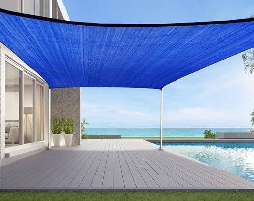 Quictent Waterproof Sun Shade Sail for Patios 185G Polyester Fabric Cloth, 98% UV Block Outdoor...