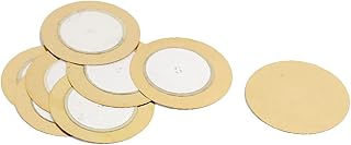 NEW LON0167 8Pcs 27mm Diameter Piezo Discs Piezoelectric Ceramic Copper Buzzer Film (8Pcs 27mm Durchmesser Piezoscheiben Piezoelektrische Keramik Kupfer Summer Film