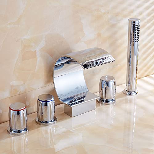 Robinet cascade baignoire 5 trous pour remplacer un vieux mitigeur qui fuit