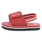 BOSS Aqua Slides Baby Boys, Rosso, 26