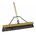 QuickieÂ® BulldozerÂ® 00868su Job Site Stiff Poly Pushbroom-set Up, 24