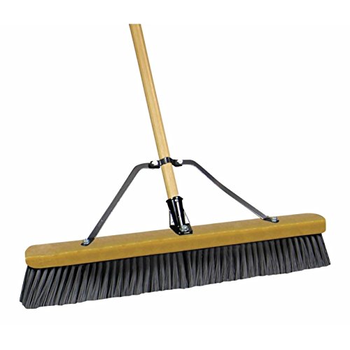 Image of Stiff Poly Pushbroom 24 inch