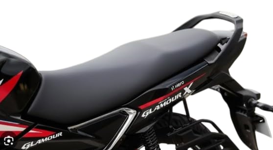 Image of Premium Water Resistant Universal Fit Scooter Seat Cover Durable Black Stretchable Protection Guard for Two Wheelers All Weather Dust and Sun Protection Skin (Black - 1)