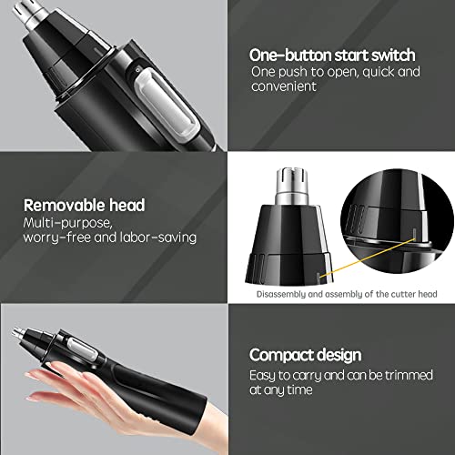 SevenPanda Nasen und Ohrenhaartrimmer für Frauen, Nasenhaartrimmer, Damen Augenbrauenschneider,...