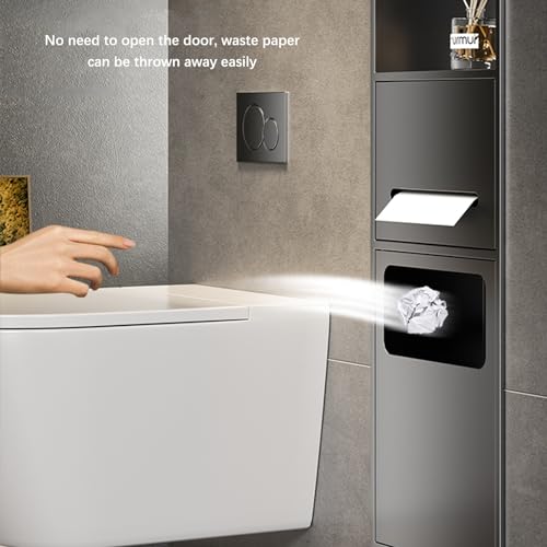 LRTYZBD Stainless Steel Shower Niche, Wall Recessed Bathroom Shelves, Room Alcove, Toilet Paper Toilet Brush Shampoo Toiletries Rubbish Storage Shelves -Red||60x28x13.5CM