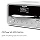 TechniSat DIGITRADIO 586 – DAB+ Hybridradio (Internetradio, UKW, Bluetooth, Spotify, Wireless Charging, App-Steuerung, OLED-Display, USB, CD, MP3, AUX, 20 Watt, Kompakt-Anlage, Fernbedienung) weiß