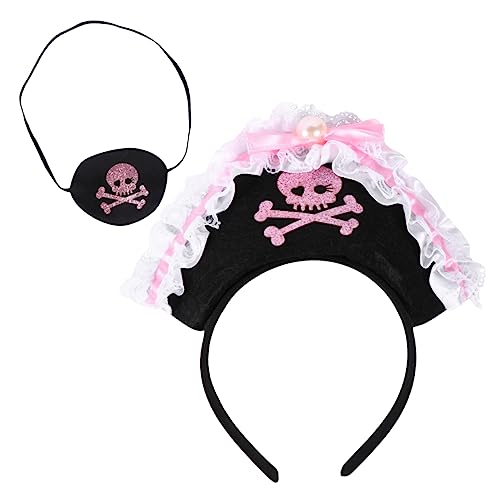 Bandeau pirate motif crâne pour animer vos fêtes d'enfants et soirées déguisées en famille