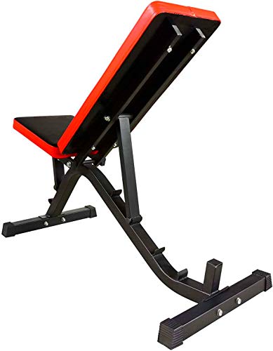 TrainHard® Halterbank, variabele schuine bank, negatief/plat, getest en gecertificeerd volgens DIN EN 957 - Image 3