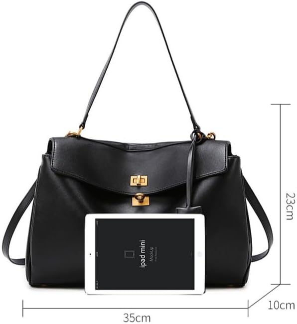 Women's Fashion Texture Shoulder Bag Commuter Bag Shoulder Bag Shoulder Bag image 5