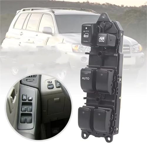 Bouton lève vitre Toyota Highlander robuste commutateur de commande principale