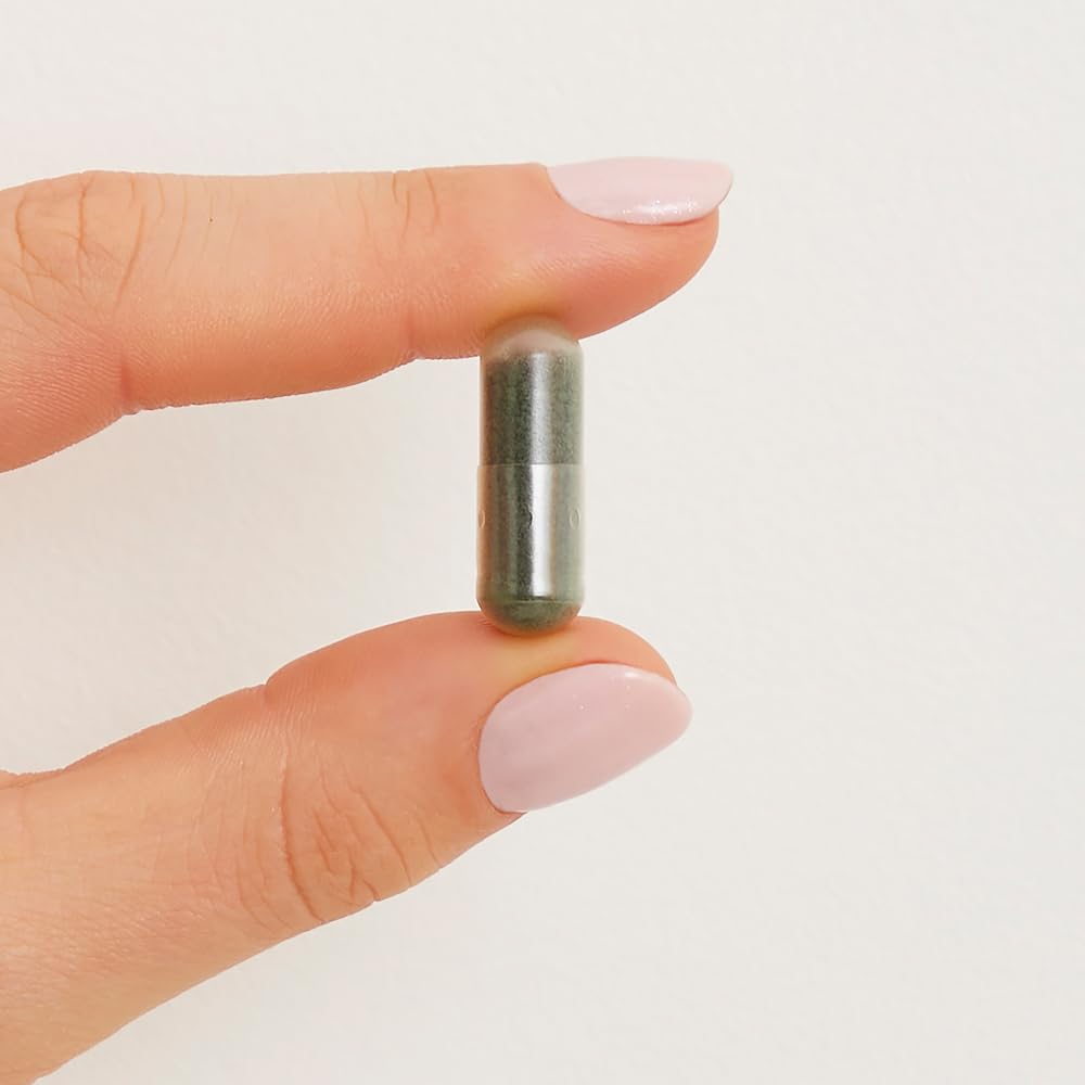 Solgar Spiruline - Tonus et Vitalité - Haute qualité - Défenses naturelles - Vegan - Riche en Protéines - Complément Alimentaire - Flacon de 80 gélules