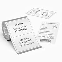 Niimbot Thermo-etiketten, zelfklevend, 3 rollen, 12 x 40 mm Niimbot Thermo-etiketten, zelfklevend, 3 rollen, 12 x 40 mm