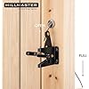 Amazon.com: HILLMASTER 2 Pack Self Locking Gate Latch for Wooden Fence ...