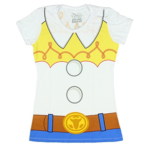 Toy Story Jessie Costume Juniors T-Shirt White