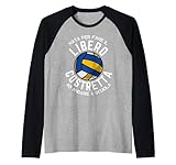 giocatrice di pallavolo volley bimba pallavolista divertente maglia con maniche raglan